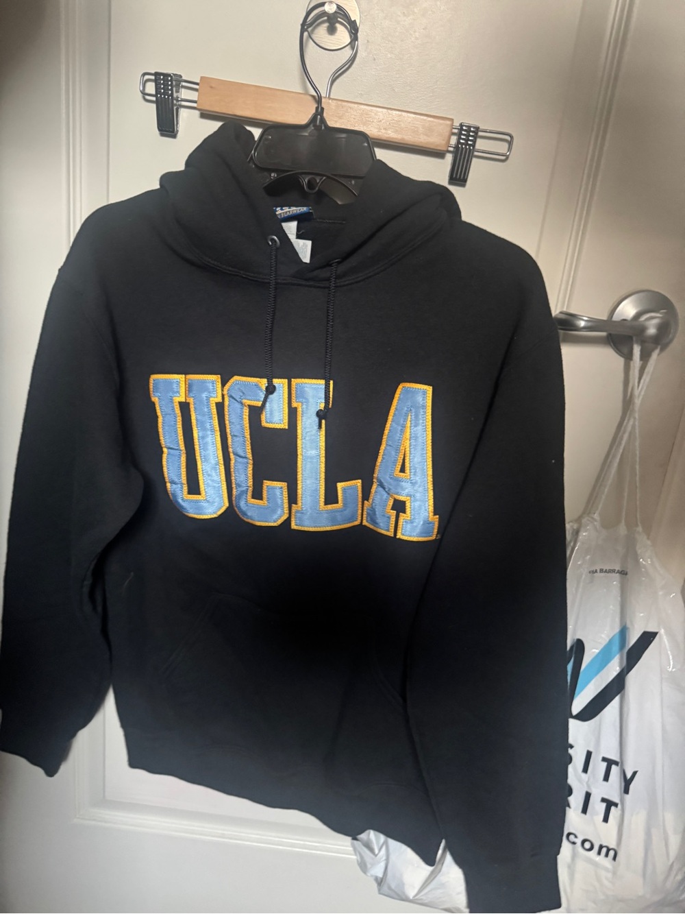 Black UCLA Hoodie Unisex